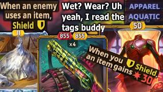 (The Bazaar) Wetware Is Cracked Now, Enemy Uses An Item Gain 30 Damage Seems Good