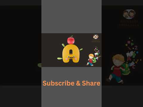 A for Apple B for Ball | Learn ABCs | Alphabet Rhymes for Kids!#abcsong #abcs #abcdrhymes #aforapple