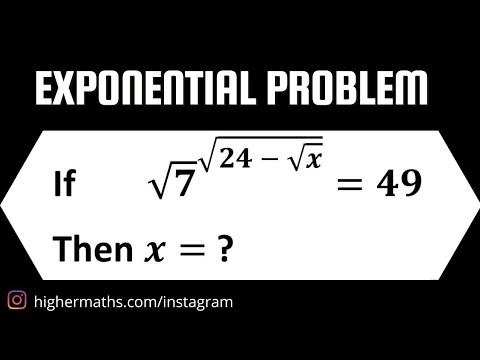 Nice exponential equation | can you solve❓ | olympiad