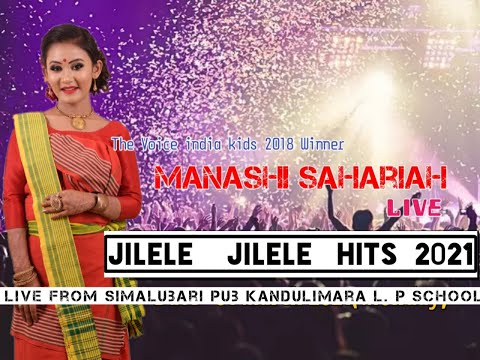 Jilele Jilele hindi Hit song 2021 | Manashi sahariah Live | Jonak nibir official