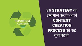 What Is Content Repurposing? ( Hindi Marketing Video)