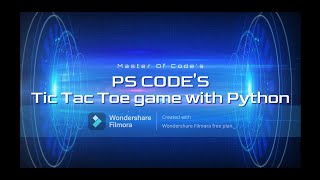 Tic Tac toe1#python #pythonprojectforbeginners #codding #qrcodeinpython#HG CODE'S#devloper