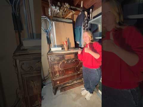 Going through a mystery dresser!! #treasurehouse