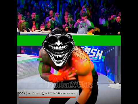Roman Reigns Troll Face Edit🗿❤️‍🔥..|| 4K Edit || #romanreigns #wwe #shorts