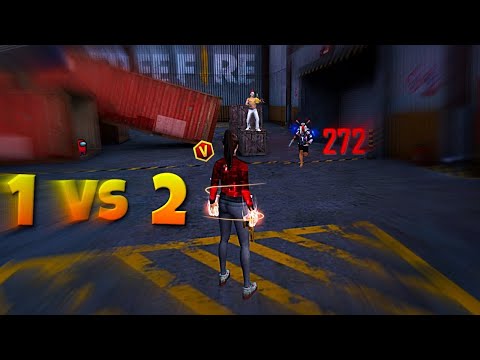free fire 1vs 2 headshot gameplay #freefire #trending #noobtoproff #tondegamer