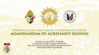 Penafrancia 2024 MACG Memorandum of Agreement Signing (12 August 2024)