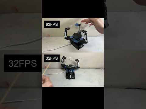 Performance Differences by Frame Rate #handmade  #engineering #robot