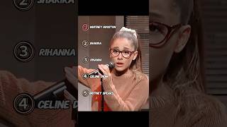 Ariana’s Best Singers Impressions In 60 Seconds#trending #celebrity #funny