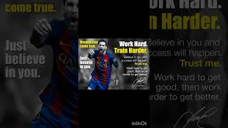 Messi  hardwork result positive  #football #footballlovers #messi #motivation #messifans #messismile