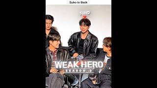 Suho is Back On Weak Hero 3 💀🔥 #WeakHeroClass #KdramaEdit #edits