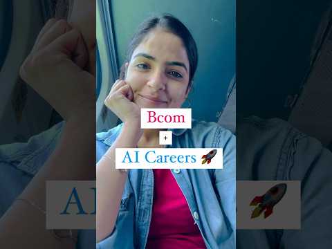 Bcom + Artificial intelligence #bcom #commerce #career #shorts #viral #ai #artficialintelligence