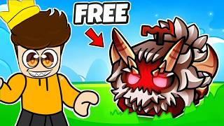 How I Got YETI FIEND Fruit For Free in Blox Fruits Roblox! 😱