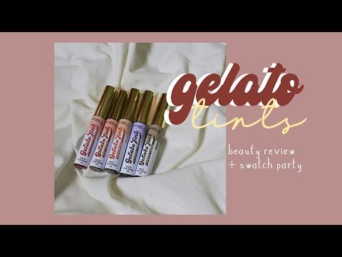 Pantone Beauty's Gelato Tint Review + Swatches | Ayessa Munich