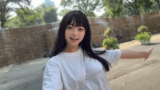 【ノーブラ散歩】暑いので滝に涼みにきました