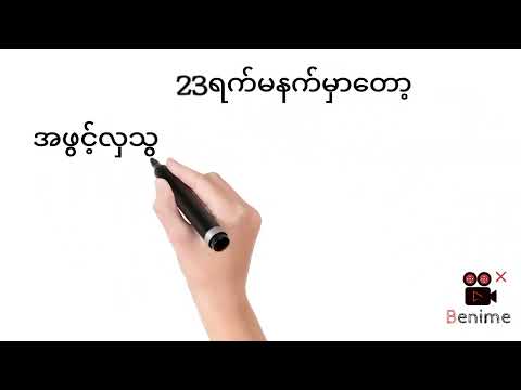 23ရက်မနက်မှာ အဖွင့်လှခဲ့ပြီ#2d3dlive #2danimation #2dmyanmar