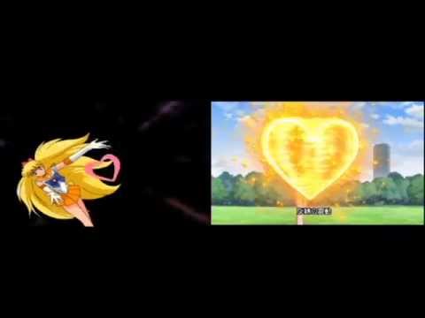 HD 美少女戰士【Rolling Heart Vibration 旋轉震動 Game VS Crystal】水手金星 Sailor Venus Sailor Moon Crystal