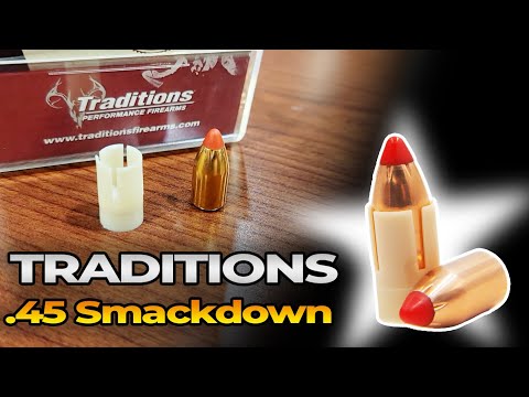 A Quick Look at the .45 Caliber Traditions Smackdown Muzzleloader Bullets