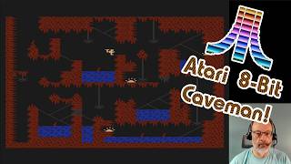 Atari 8-Bit Game Play, Caveman!