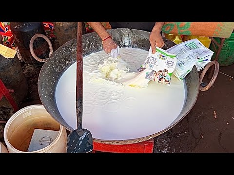The Art of Indian Kulfi Making | Traditional Kulfi Making Process | how to make Kulfi at Factory  