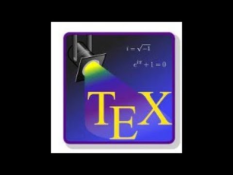 Complete LaTeX  Downloading and installation process.