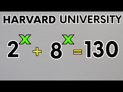 Germany | Solving HARVARD University Entrance Exam | Hard Math Problem | Find X=?