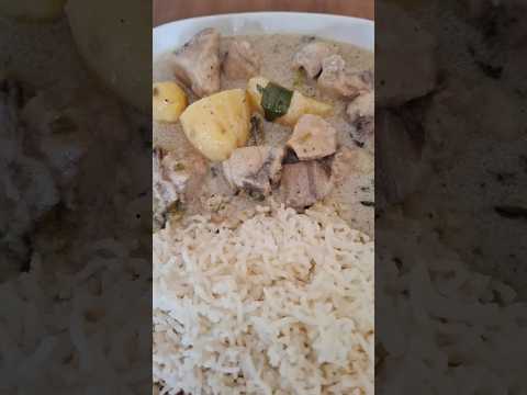 Kerala Style Chicken Stew with Ghee rice