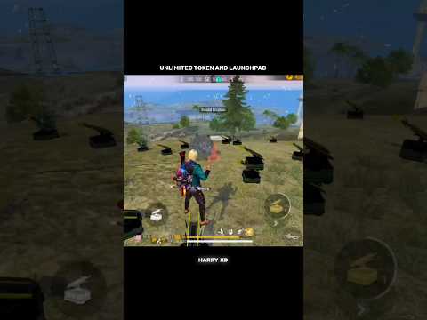 unlimited tokens and launchpad trick in free fire #freefire #launchpad #token