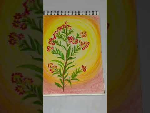 Instagram reels||Transition video ||Easy painting ||Beautiful flower painting