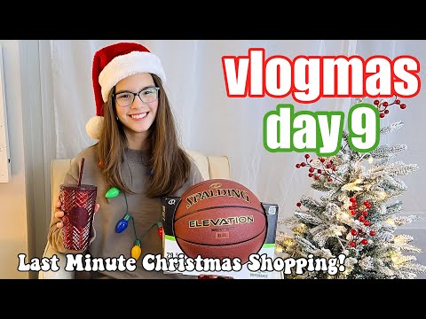 Last Minute Christmas Shopping! I’m a Procrastinator! 😱 // Vlogmas Day 9