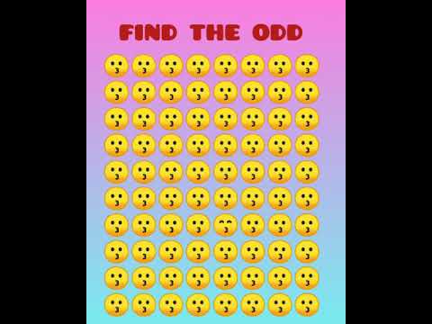 find the odd emoji 😙in 5 seconds🔥 #findtheodd#challenge#shorts