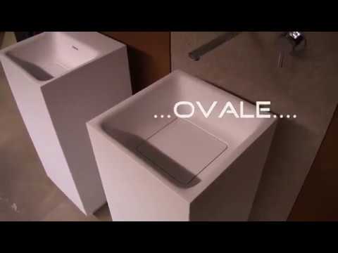 Ovale Armaturen & Rettangolo Waschtische freistehend