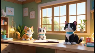 Emma Had a Tiny Cat | Adorable Kids Song | Fun Animal Adventure Rhyme
