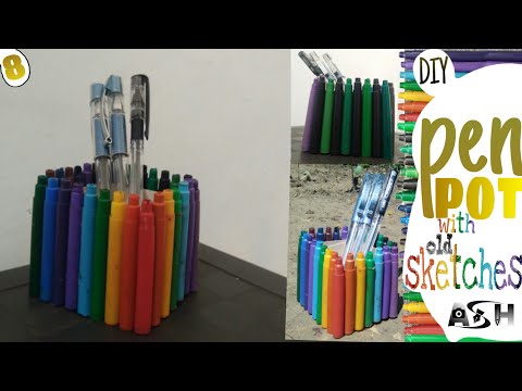 How to make a pen holder