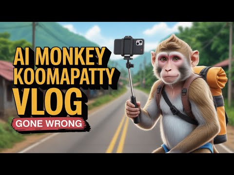 Koomapatty Ai Monkey Vlog Tamil | veo 3 tutorial tamil | Koomapatti vlog | Koomapatti vlog tamil