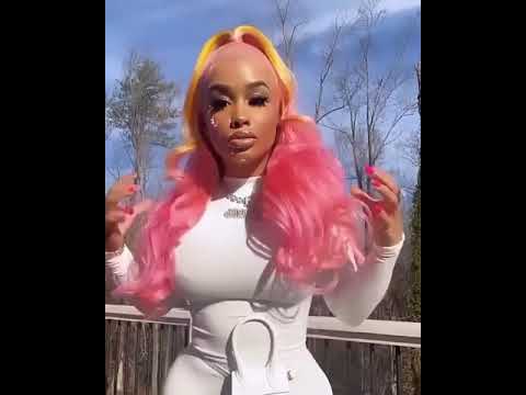 Wow colored wig