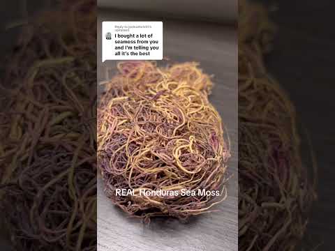 We offer REAL Honduras Sea Moss