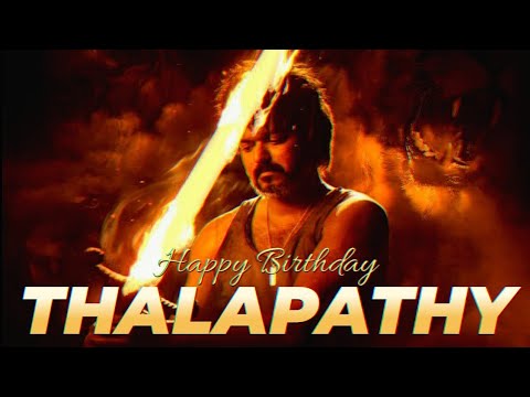 Thalapathy Vijay Birthday Special Whatsapp Status | 2023 | #thalapathy