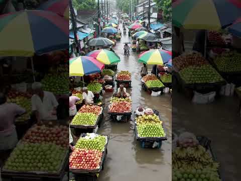 Daily Life During City Floods 🌊 | #ytshorts #floodinpakistan