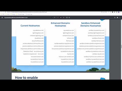 Salesforce Enhanced Domains Migration with Panaya ForeSight