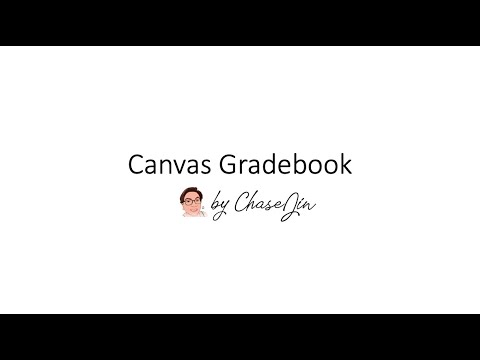 Canvas GradeBook
