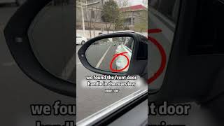 Adjusting the rearview mirror like this can save lives!#car #driving #tips #tutorial