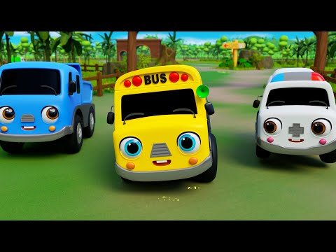 Wheels On The Bus + Baby Shark | Fun Time with Family🧡Learn and Play | Nursery Rhymes & Kids Songs