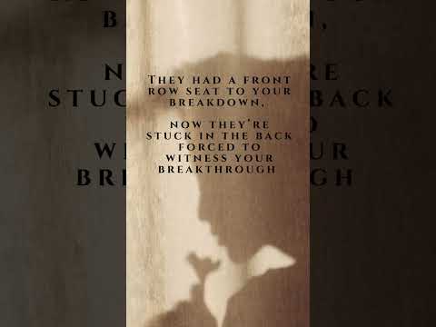 Their cruelty became your catalyst