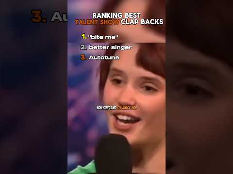Ranking The Best Talent Show Clapbacks😂