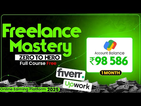 How To Become a Freelancer and Earn Money full Course 2025 | #freelancecourse #freelancingtutorial