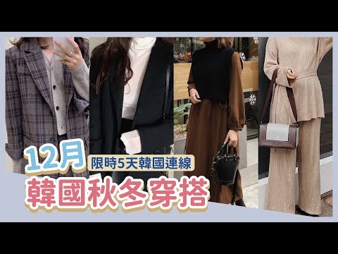 限時5天韓國連線🧚🏻‍♀️12月東大門秋冬Haul💕買到超滿意的靴&針織套裝 | Korea Outfit Try-On Haul 安妞Alina