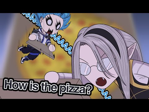 【Holostars EN Animation】Vesper cares very much about Altare's pizza