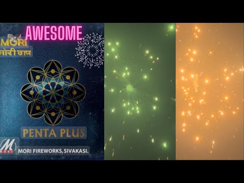 Mori Firework’s Penta Plus- Penta Sky Shot Cracker Testing 2024 #crackers #fireworks