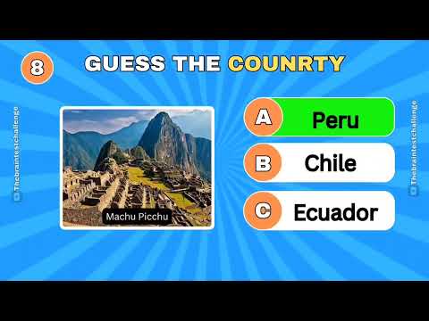 🔥 CAN YOU GUESS 20 COUNTRIES BY THEIR LANDMARKS? (Geography Challenge!)