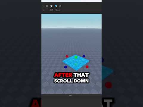 Roblox Studio Tip 49: Slippery Parts! #roblox #scripting #robloxstudio